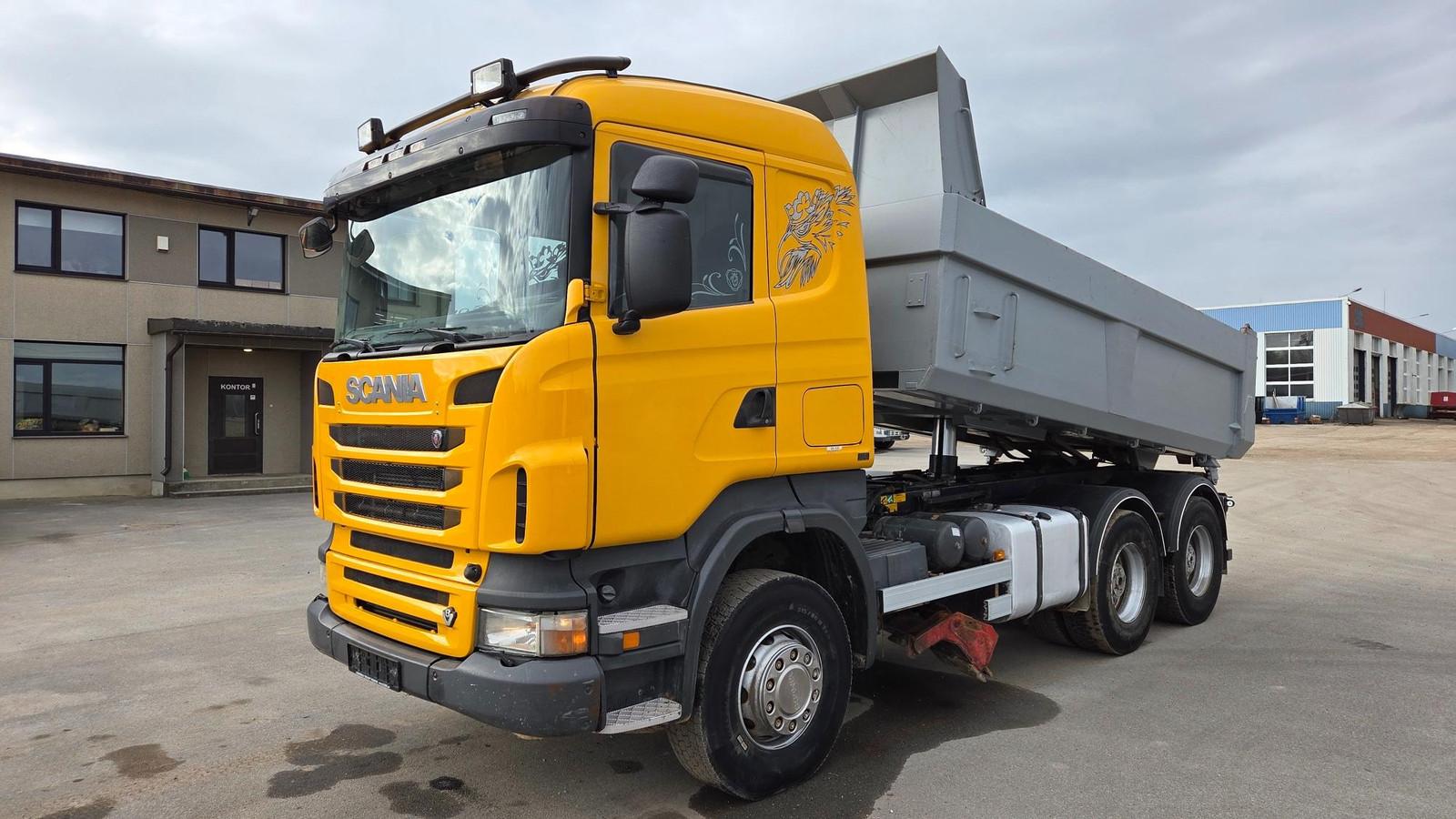 Scania R500 6X4 Retarder
