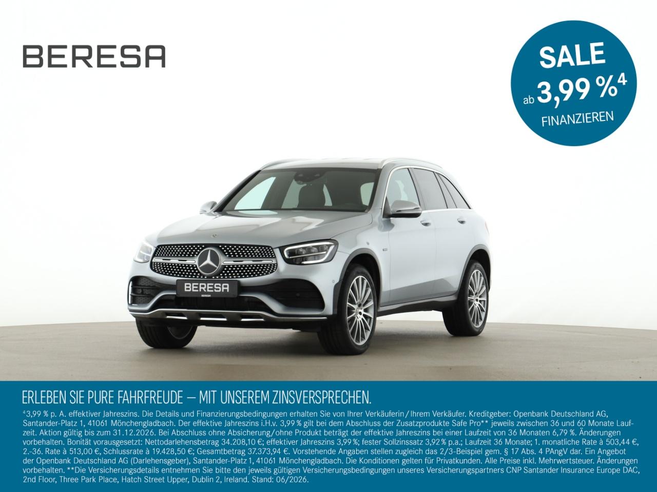 Mercedes-Benz GLC 300 e 4M AMG AHK Distronic LED Kamera