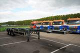 Andere Flandria 3 AXLE CONTAINER TRANSPORT TRAILER - Radlader