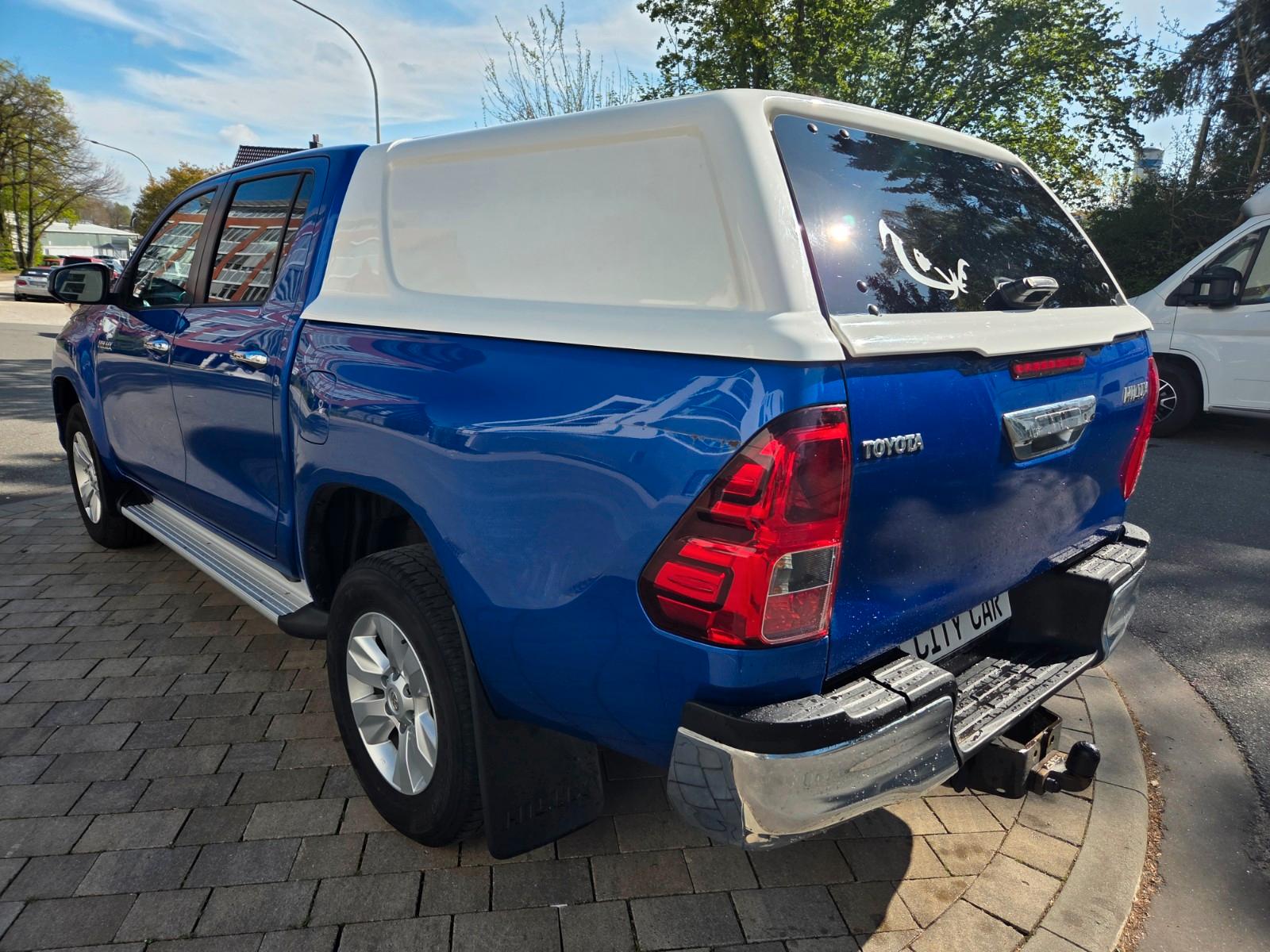 Toyota Hilux Double Cabine 2.4D 150ch - 1 ère main - Hardtop - Carnet entretien - Sièges chauffants