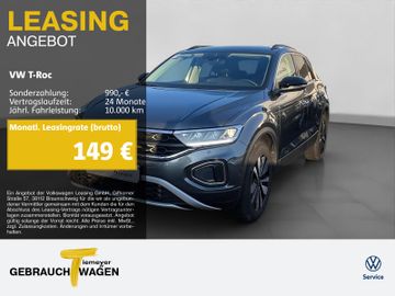 Volkswagen Leasingangebot: Volkswagen T-Roc 1.0 TSI GOAL NAVI ASSIST APP-CON PRIVACY