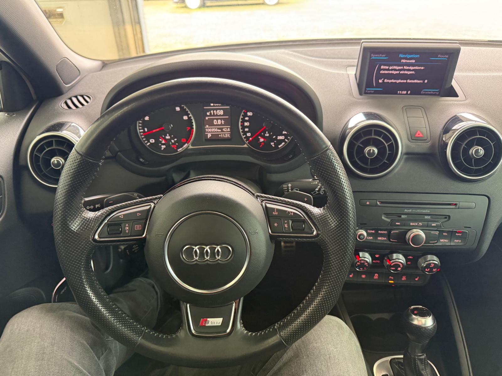 Audi A1 1.4 TFSI*S lINE*AUTO*PANO*NAVI*BOSE*BI-XN*SHZ