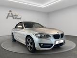 BMW 220i Cabrio 2.HD BI-XENON LEDER NAV PARK TMP SHZ - gebrauchte Cabrios in Stuttgart
