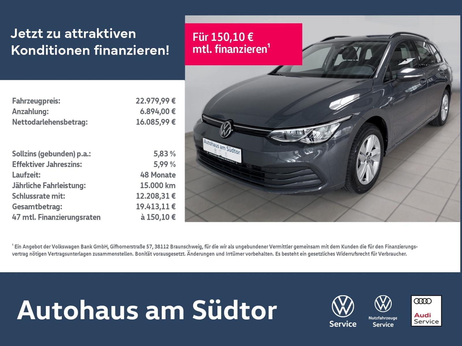 Volkswagen Golf Variant Life 2.0 TDI | LED AHK RFK ACC