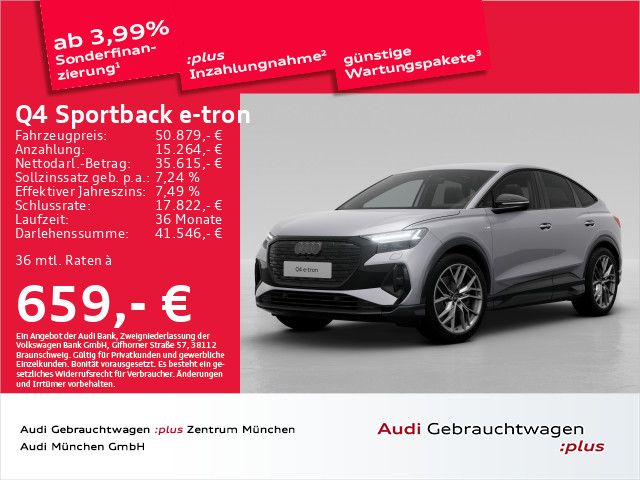 Audi Q4 Sportback e-tron 45 qu. S line Matrix/ACC/Pri