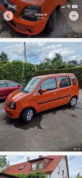 Opel Eine schöne gepflegte Auto - gebrauchte Opel Agila aus dem Jahr 2005