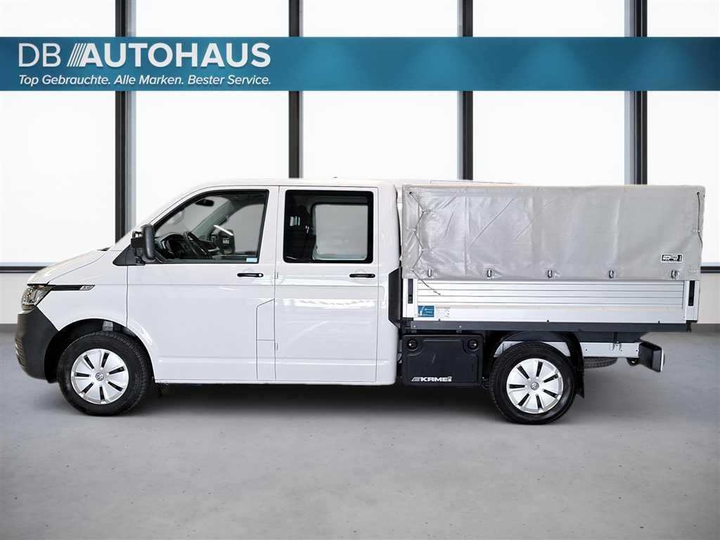 Volkswagen T6 Transporter T6 Doka Pritsche 2.0 TDI LRS KomfortpaketPlus, миниатюра 7