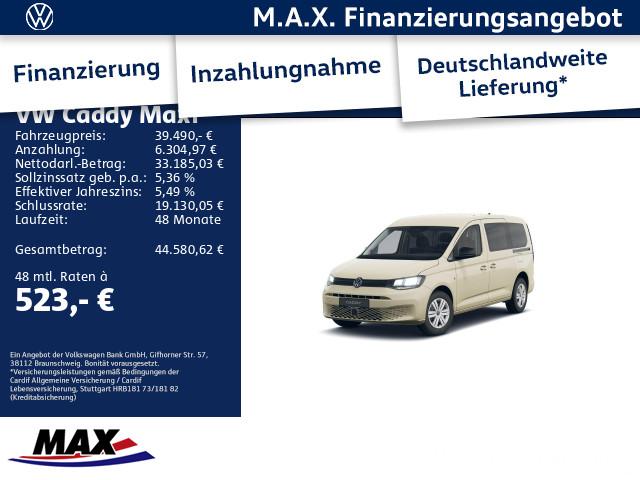 Volkswagen Caddy Maxi 7-Sitzer 2,0 l TDI*90 kW DSG*Taxi*