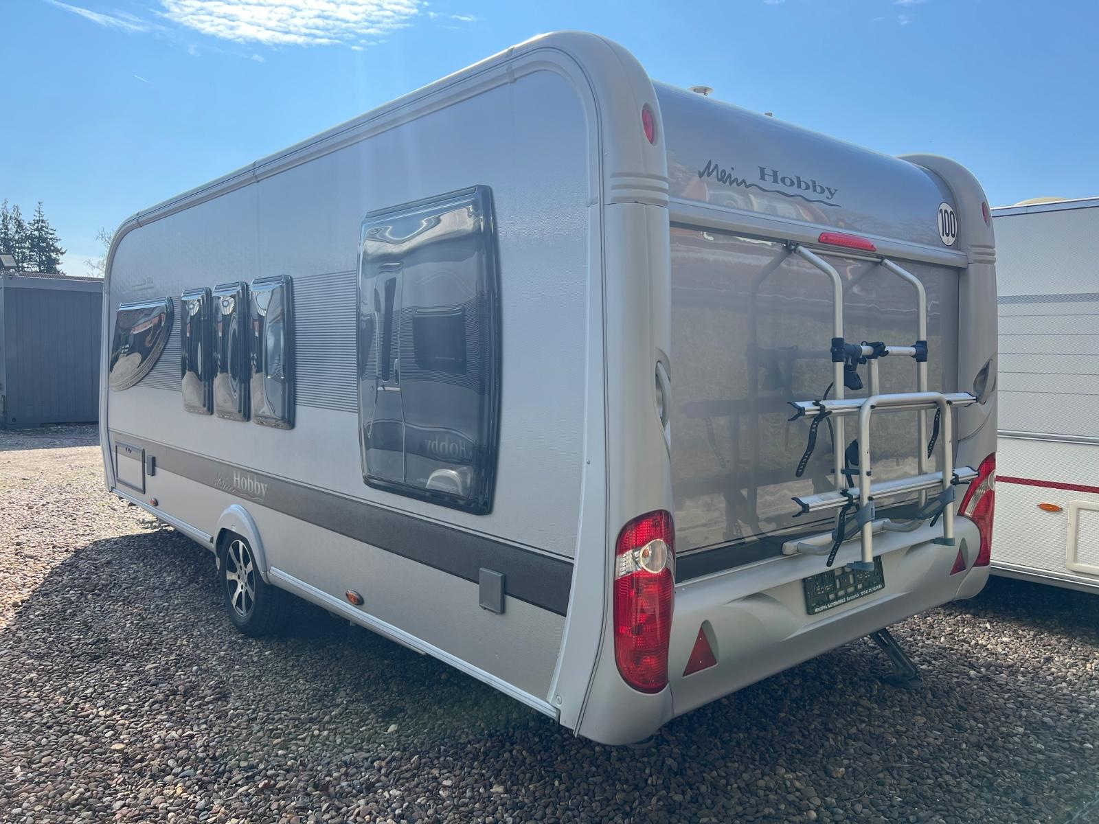 Hobby 545 KMF silver line  Etagenbett Mover Dusche