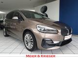 BMW 218d Gran Tourer xDrive Luxury Line Aut/Panorama - mit Diesel-Antrieb: Beige, Leder