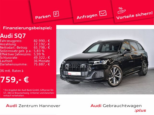 Audi SQ7 4.0 TFSI quattro Luft Standh. Pano Laser B&O