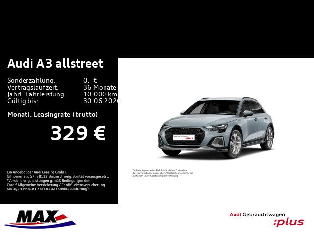 A3 allstreet 40 TFSI e LED+KAMERA+HUD+VCP+AHK+