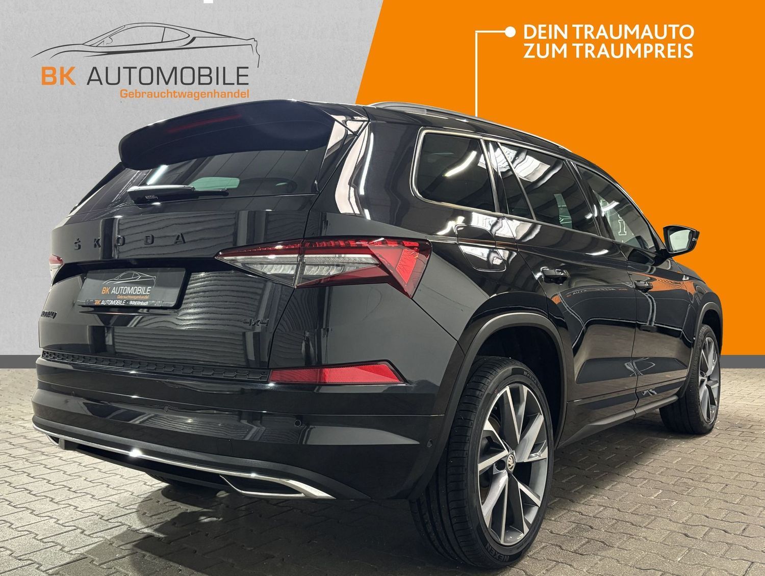 Fahrzeugabbildung SKODA Kodiaq Sportline 4x4#Matrix#Virtual#ACC#Pano#AHK