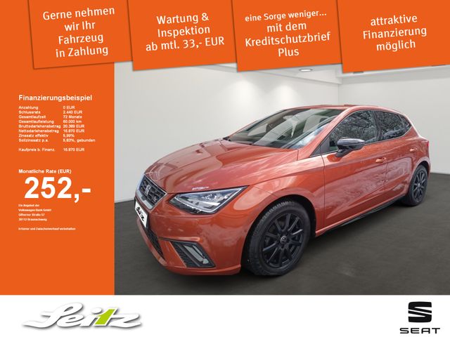 SEAT Ibiza 1.0 TSI Black Edition Navi. LED. Rückfahrk