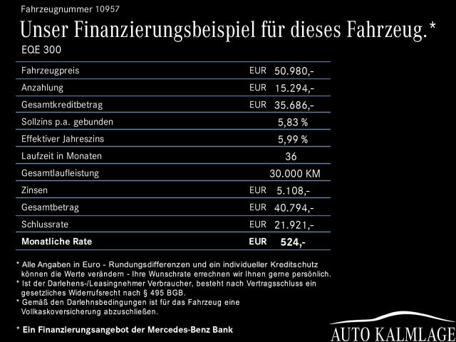 Mercedes-Benz EQE 300 AMG Line BURMESTER RFK KEYLESS LEDKlima foto 20