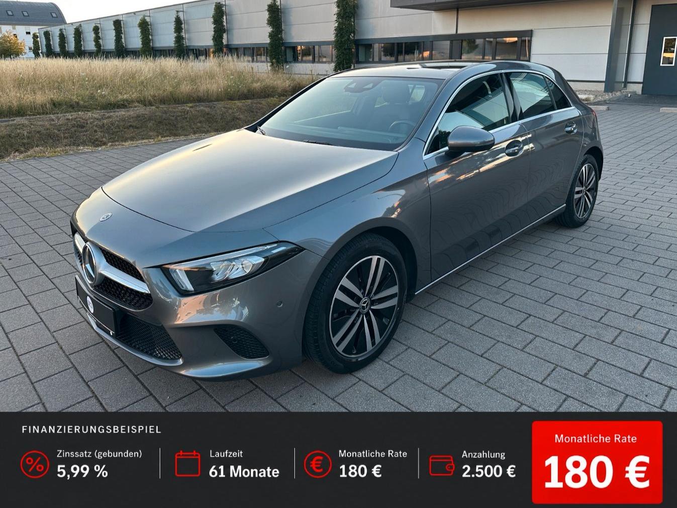 Mercedes-Benz A 200 Pano/LED/Teilleder/Allwetter/MBUX/Sitzhzg.