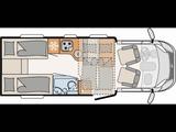 Dethleffs TREND T6717 Maxi 4,25 t, SAT-Anlage mit TV - Dethleffs T 4