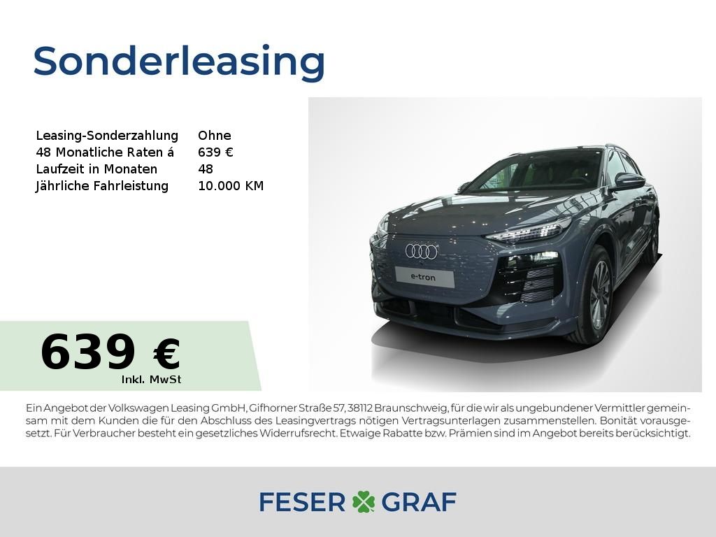 Audi Q6 SUV e-tron S line AHK Tech plus