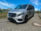Mercedes-Benz V300*4MATIC*AMG*PANO*360°*Burmester*Standheizung - Mercedes-Benz V 300: Silber, Vollleder