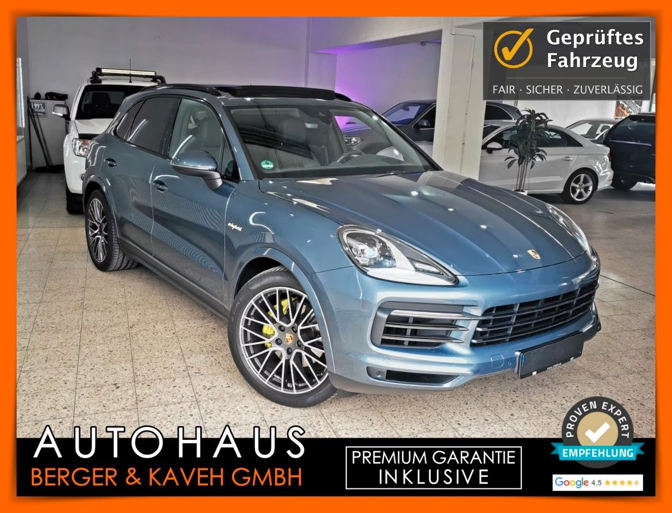 PORSCHE Cayenne E-Hybrid | PANO | BATTERIE NEU | APPROVE