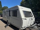 HYMER / ERIBA / HYMERCAR Hymer 580 GL,1. Hd.,Einzelbetten,Heckbad,Mover  - Wohnwagen Heckbad