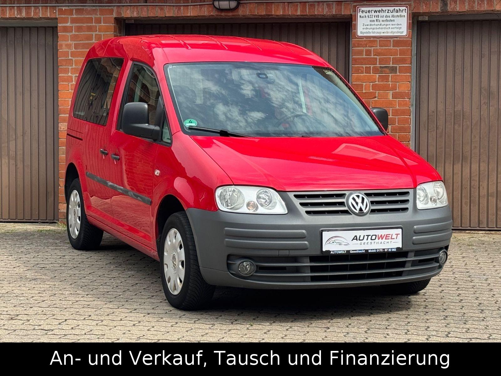 Volkswagen Caddy Life Team 7-Sitze,Klima,Allwetter,TÜV+Insp