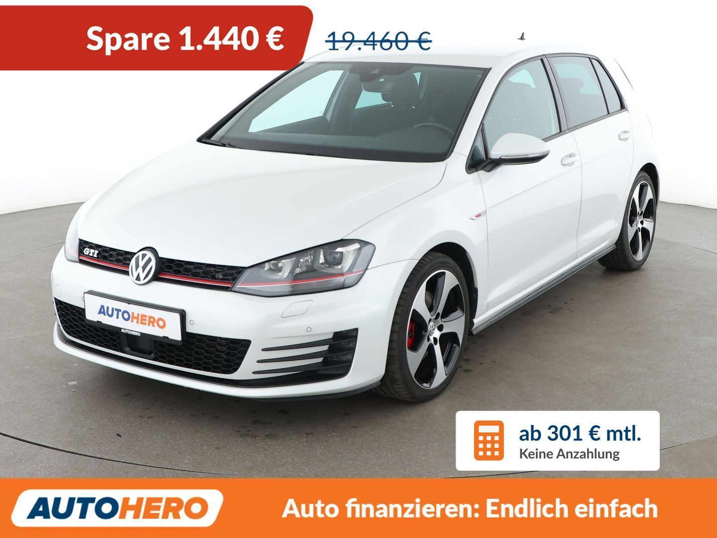 Volkswagen Golf VII 2.0 TSI GTI BlueMotion Tech Aut.