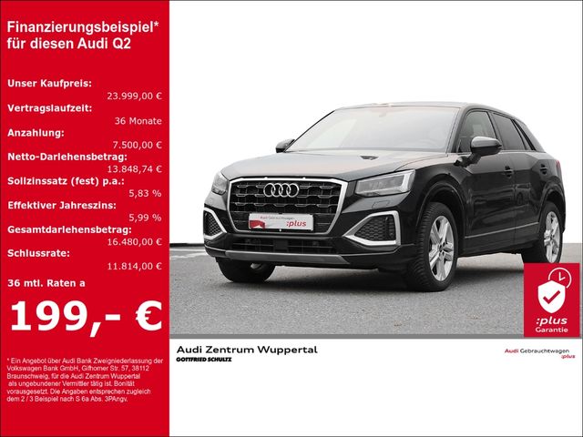 Audi Q2 30 TFSI LED SHZ NAVI PDC BLUETOOTH SMARTPHONE