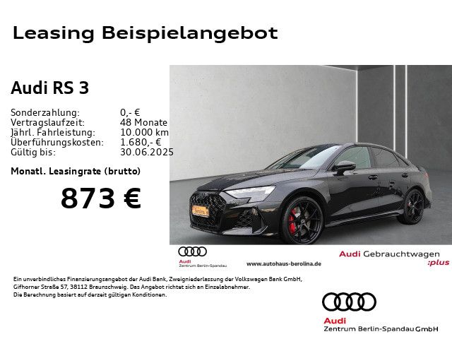 AUDI RS3 Lim. *PANO*MATRIX*SONOS*HuD*NAV+*ACC*R-CAM*
