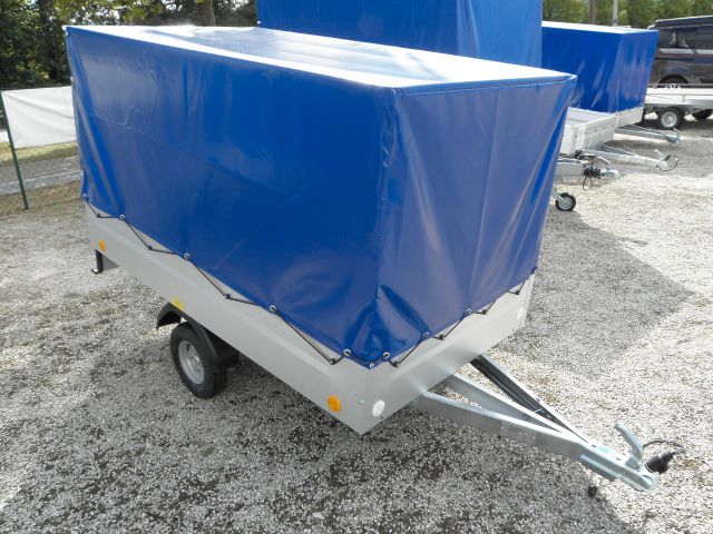 TPV 650kg mit Plane Blau oder Schwarz 100 KMH