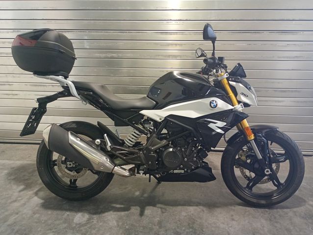 BMW G 310 R Topcase, verstellbare Hebel