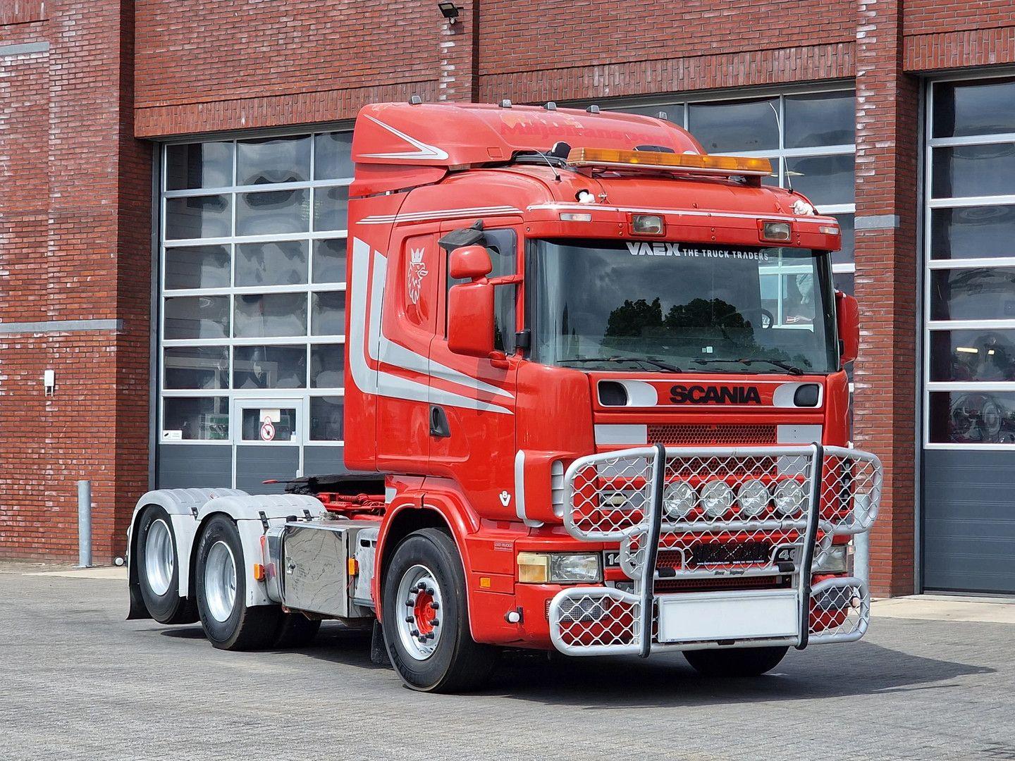 Scania R144-460 V8 Lowroof 6x2 - Manual gearbox - Retar