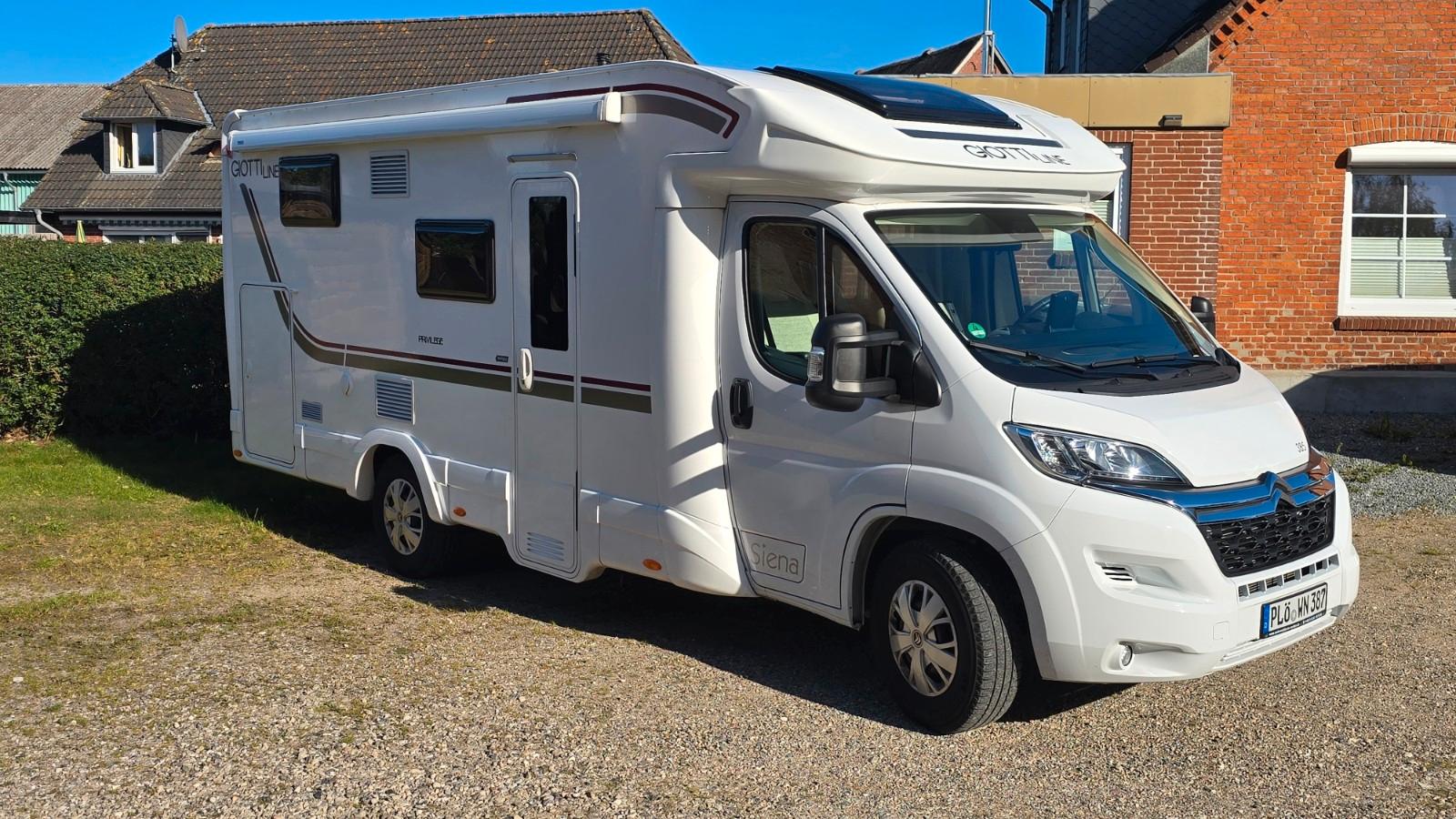 GiottiLine Siena 385 165 PS alle 3 Pakete Markise Fahrradtr