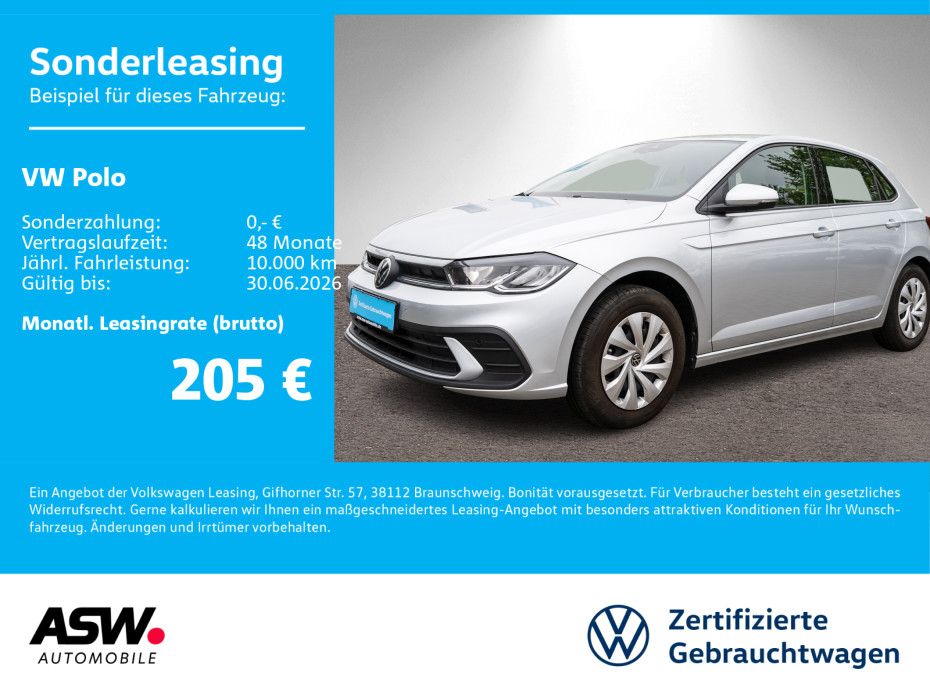 Volkswagen Polo Life 1,0 TSI Klima Navi LED PDC VC SHZ
