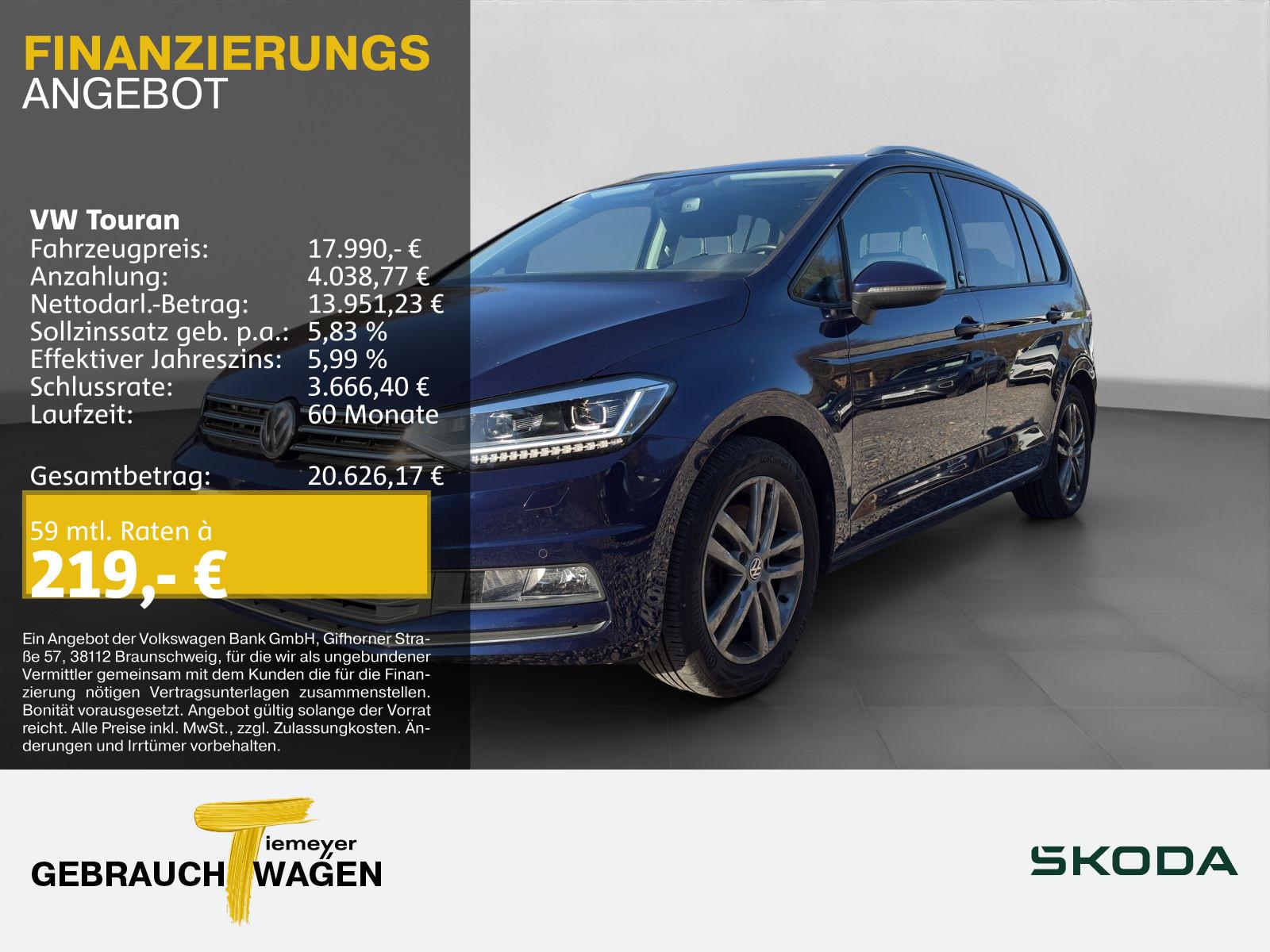 Volkswagen Touran 1.4 TSI DSG COMFORTLINE PANO ACC LM17 NAV