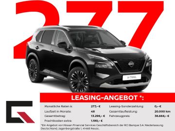 Nissan Leasingangebot: Nissan X-Trail N-CONNECTA 204PS Automatik Winter/360°/1