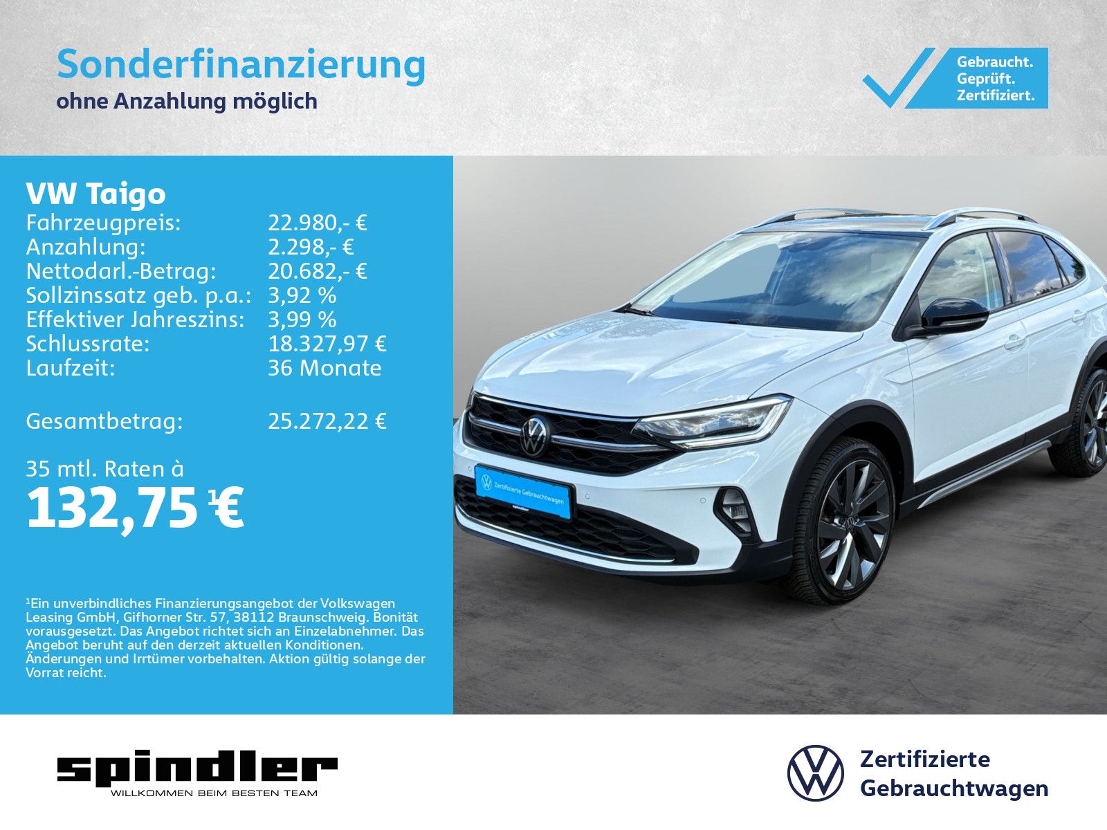 Volkswagen Taigo Style 1.5 TSI DSG / IQ.Drive, Navi, Matrix