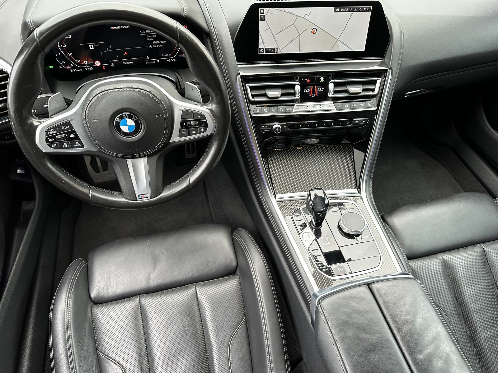 Fahrzeugabbildung BMW M850i xDrive Gran Coupé NAV+LASER+H&K+20ZO+360°