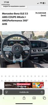 Mercedes-Benz Mercedes GLE 53 AMG BJ 10.2020 - Mercedes-Benz GLE 53 AMG von privat