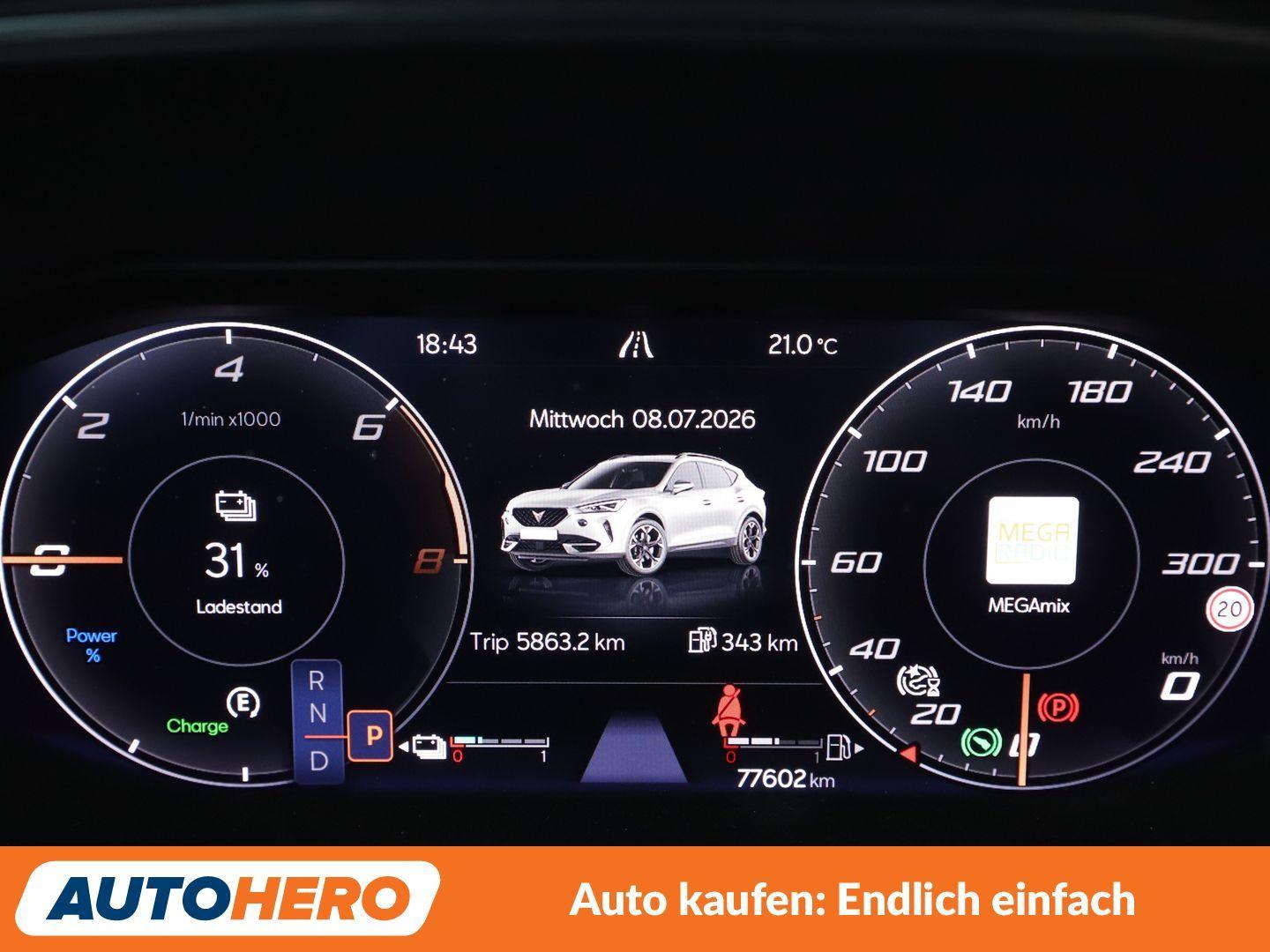 Cupra Formentor 1.4 e-HYBRID VZ Aut.*NAVI*ACC*CAM*SHZ*, миниатюра 18