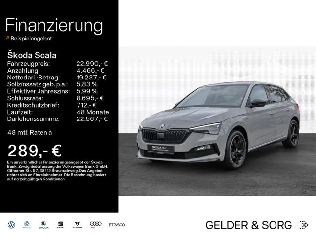 Skoda Scala Monte Carlo 1.5 TSI RFK*GRA*Virtual*Pano