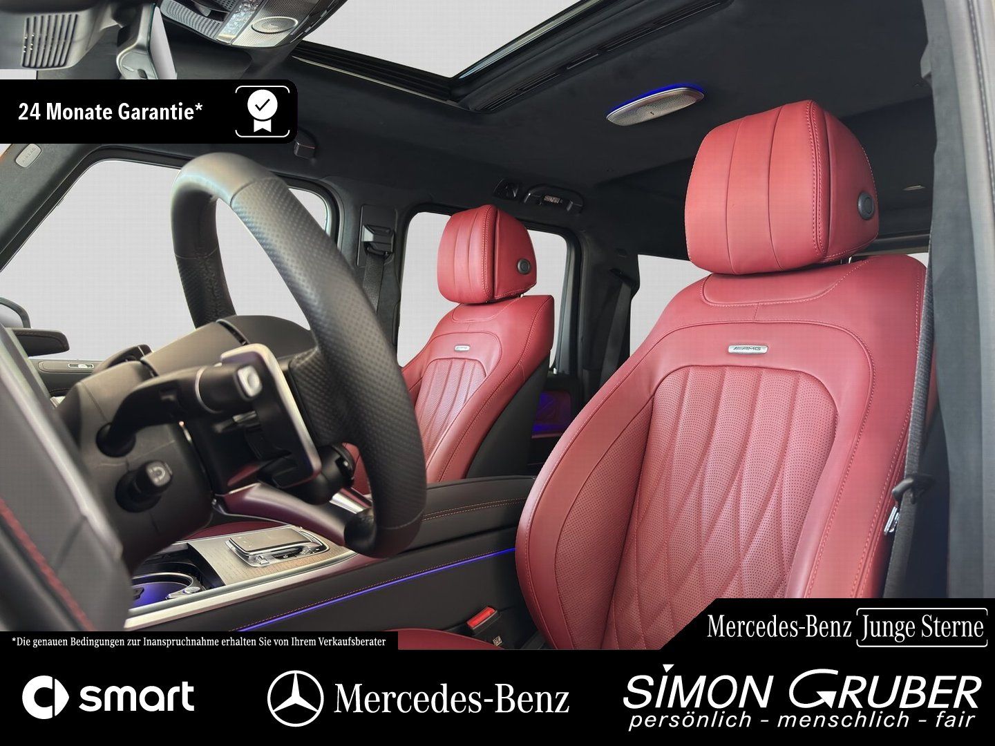 Fahrzeugabbildung Mercedes-Benz G 63 AMG Night II Manufaktur magno Ride facelift