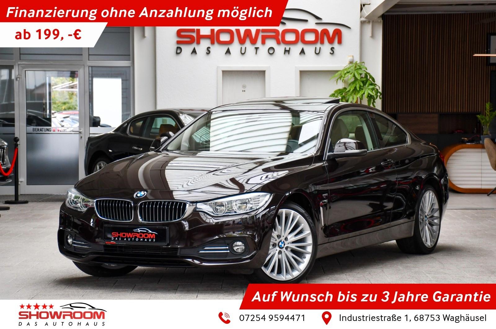 BMW 420d Coupe xDrive Sport-Aut Luxury Led HK 1.Hand