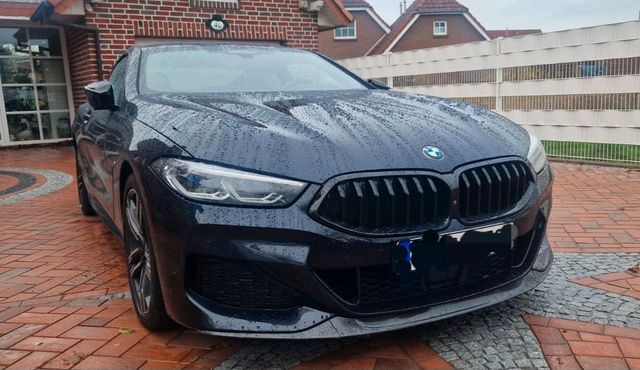 BMW 840d in carbon Schwarz M Paket