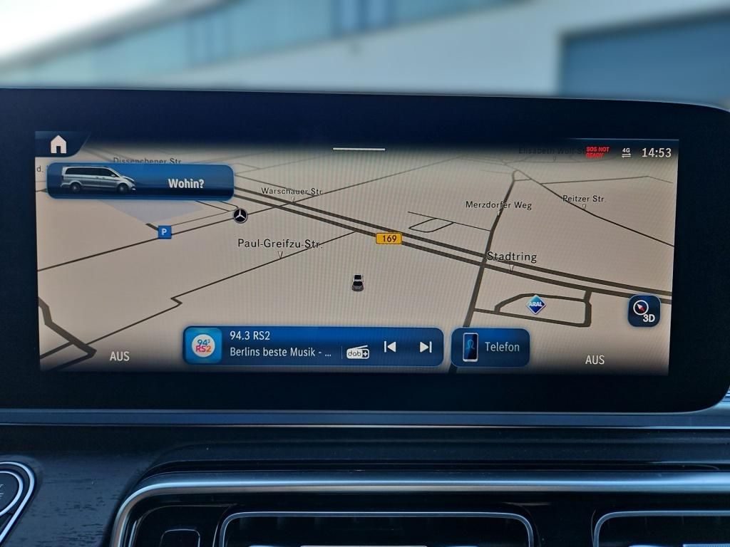 Fahrzeugabbildung Mercedes-Benz V 300 AVG Lang 7 Sitze STHZ DISTRONIC 2,5tAHK AR