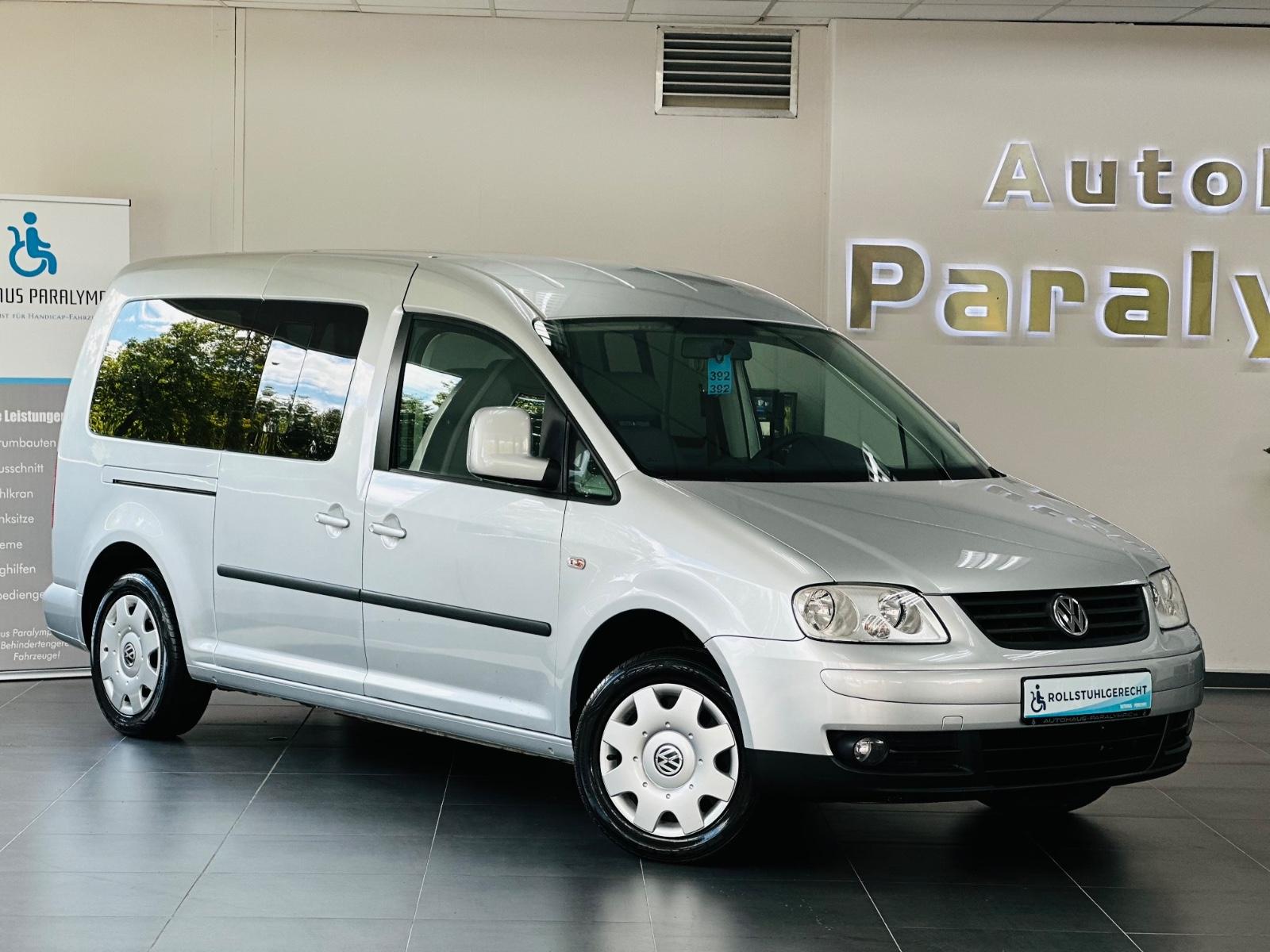 Volkswagen Caddy Maxi Life TDI Behindertengerecht-Rampe