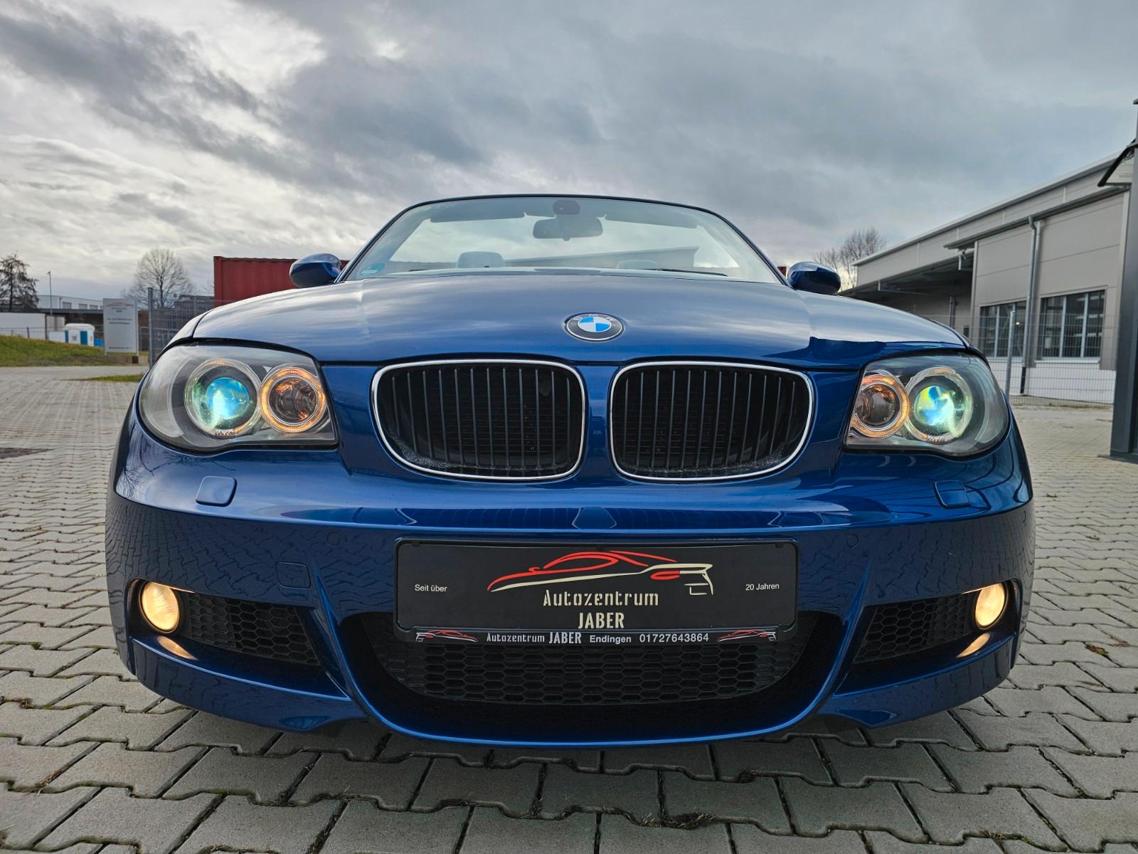 BMW 123d Cabrio M-Sportpaket, Xenon, Navi, 8x Räder