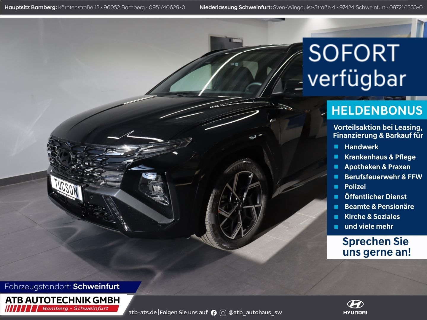Fahrzeugabbildung Hyundai Tucson N-Line MY27 1.6 T-GDI (150 PS) 7-DCT 2WD