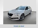 Skoda Superb Combi TDI DSG 4x4 Sportline ACC MatrixLED - Skoda Superb: Grau, Teilleder