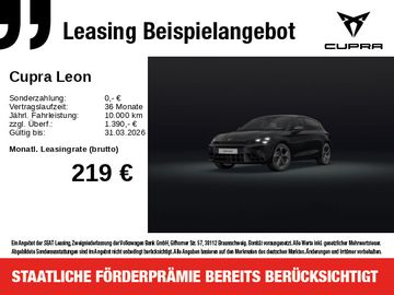 Cupra Leasingangebot: Cupra Leon 1.5 e-Hybrid DSG *SENNHEISER*ACC*R-CAM*PDC*